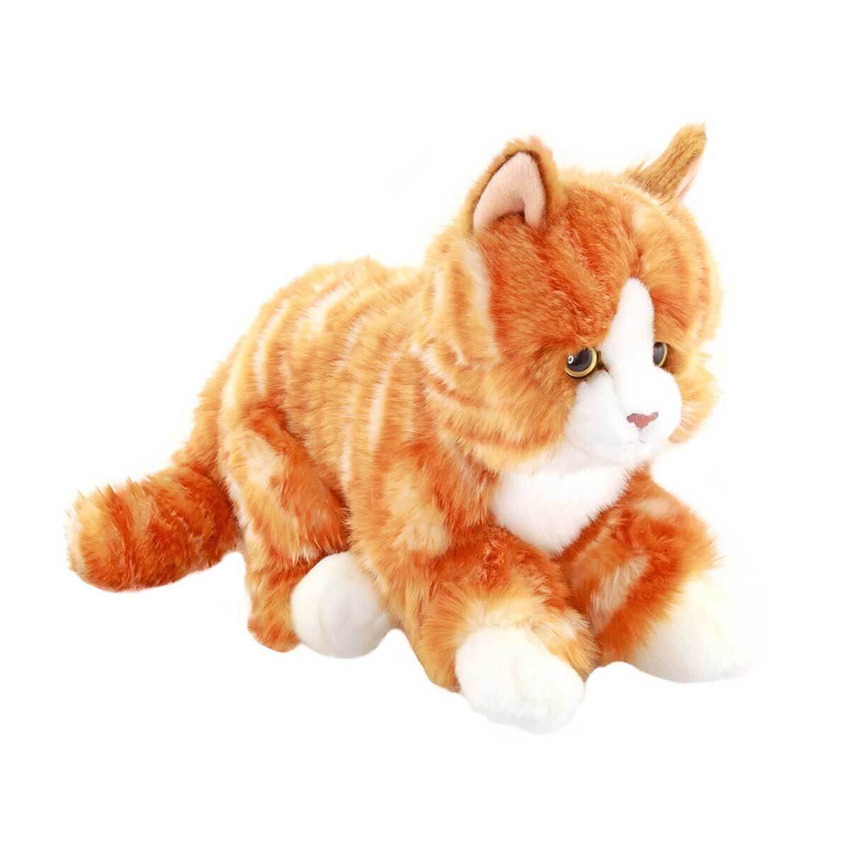 Floppy Tabby Plush Kitten 27 cm-zoom-1