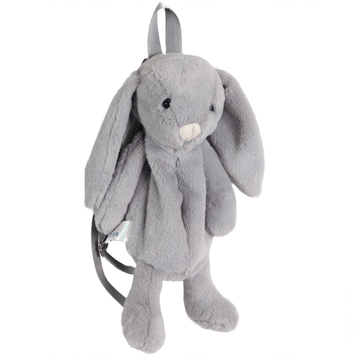 Rabbit Plush Bag Gray-1