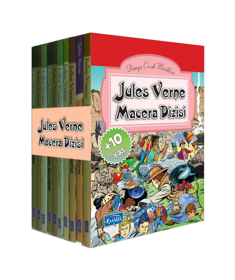 Jules Verne Macera Dizisi (10 Kitap Takım)-zoom-