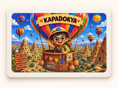 Kapadokya Huzi - 24 Parça Ahşap Puzzle