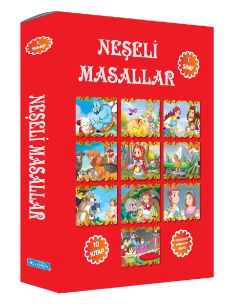 Neşeli Masallar 10 Kitap Set-zoom-