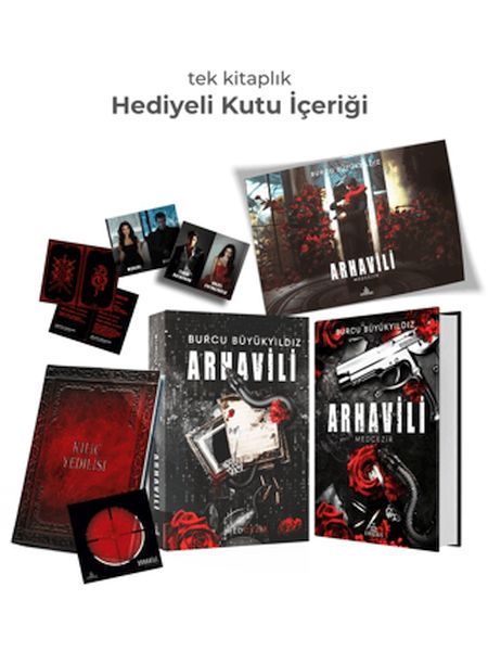 Arhavili 1: Medcezir - Hediyeli Kutu (Ciltli)-zoom-
