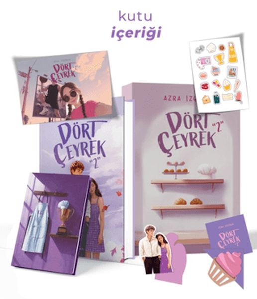 Dört Çeyrek 2 - Hediyeli Kutu (Ciltli)-zoom-