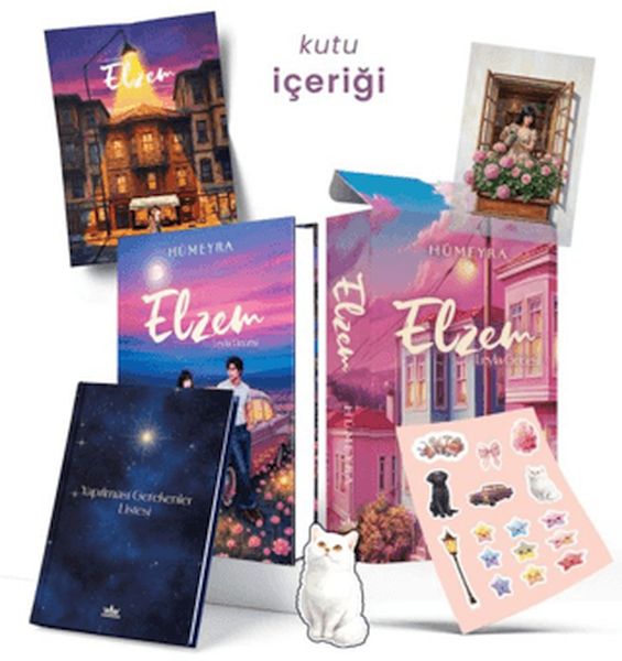 Elzem: Leyla Gecesi - Tek Kitaplık Kutu (Ciltli)-zoom-