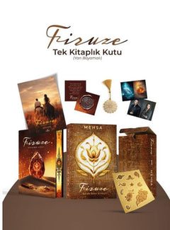 Firuze 1: Kehribar  Ateşi – Tek Kitaplık  Kutu Yan Boyamalı