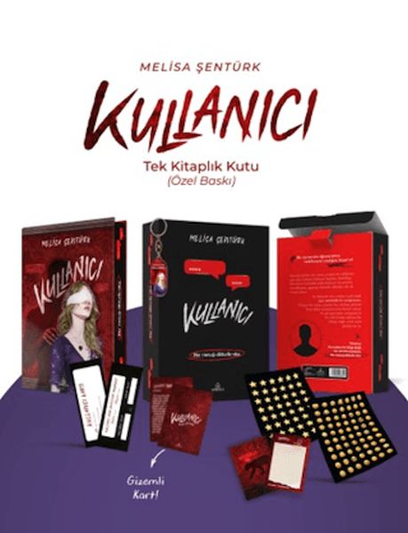 Kullanıcı – Tek Kitaplık Yan Boyamalı Kutu-zoom-