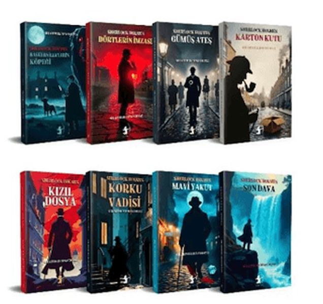 Sherlock Holmes Seti (8 Kitap Takım)-zoom-