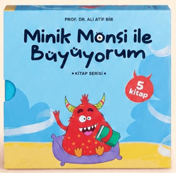 Minik Monsi ile Büyüyorum 5 Kitaplık Kutulu Set-zoom-