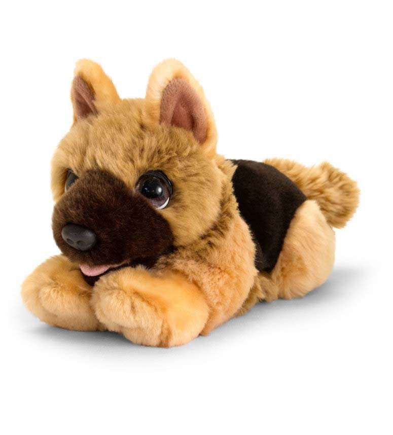 Plush Alsatian Dog 25 cm-zoom-1