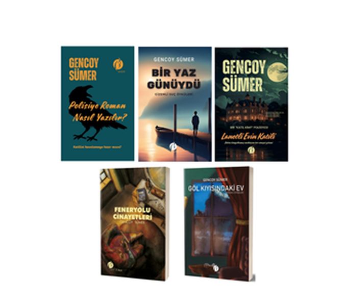 Gencoy Sümer Polisiye Gerilim Set – 2 (5 Kitap Takım)-zoom-