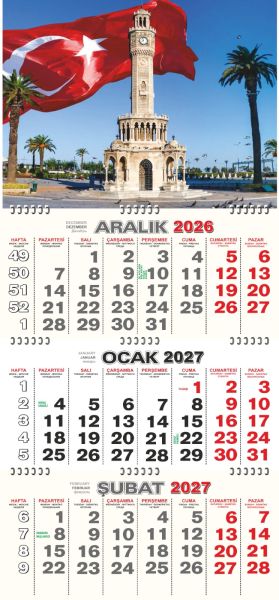 Gemici Takvimi(Atatürk, Manzara Ve Saat Kulesi) 2027-zoom-