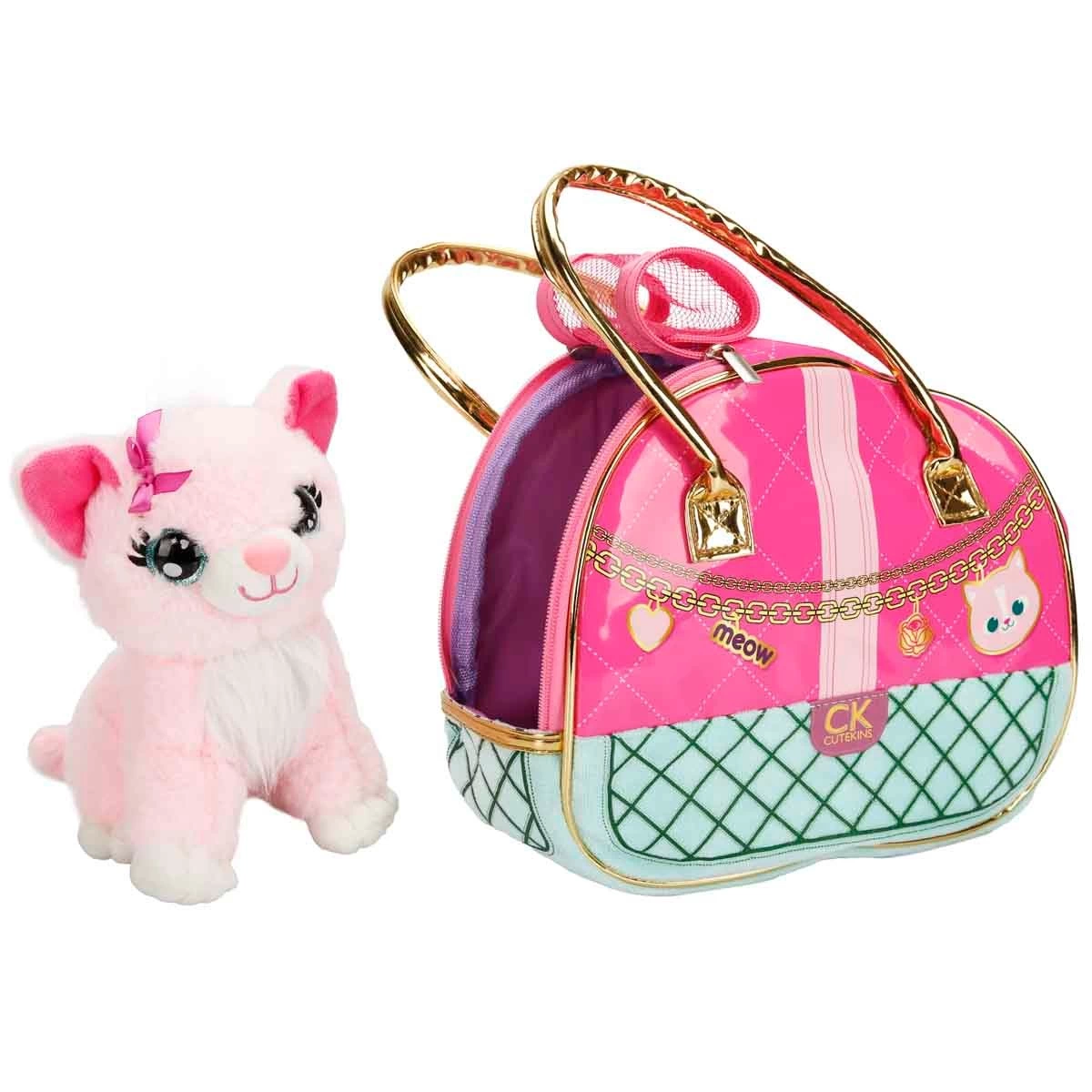 Plush Cat with Toy Bag-zoom-2