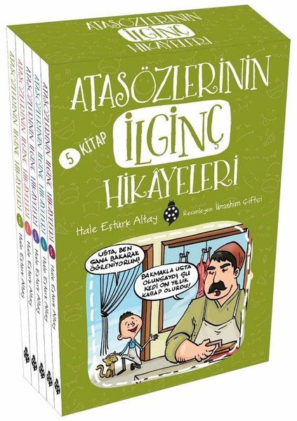 Atasözlerinin İlginç Hikâyeleri Seti (5 Kitap)-zoom-