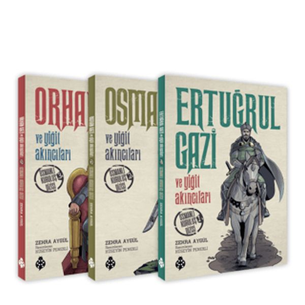 Osmanlı Kuruluş Dizisi Seti (3 Kitap)-zoom-
