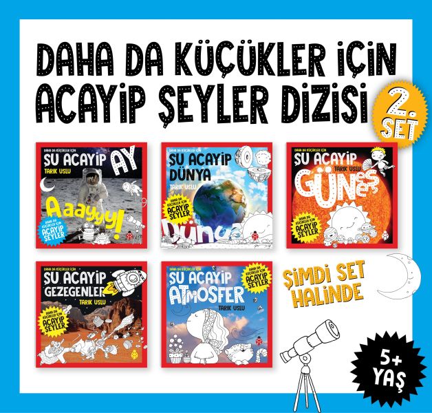Daha Da Küçükler İcin Acayip Seyler Seti 2 (5 Kitap)-zoom-