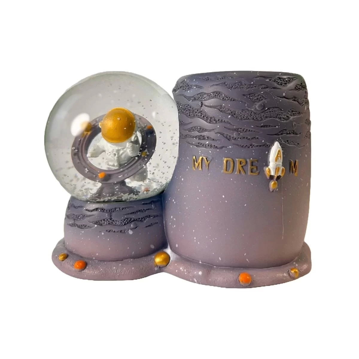 Snow Globe Pencil Holder LLM-HDY0125