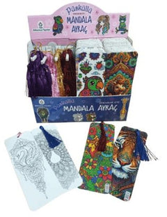 Püsküllü Mandala Ayraç Çocuklar İçin (400'lü Set)