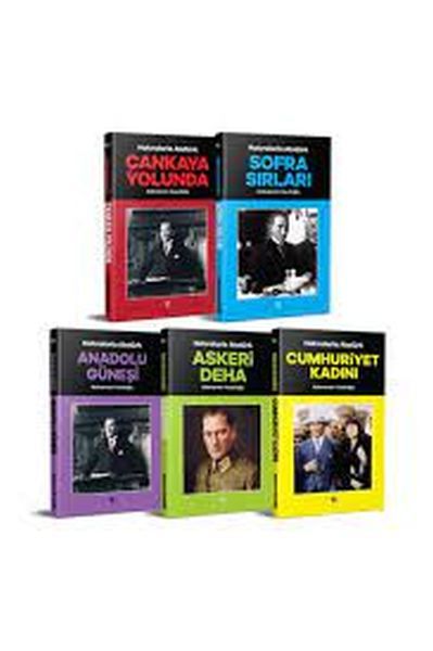 Hatıralarla Atatürk Seti - 5 Kitap Set-zoom-