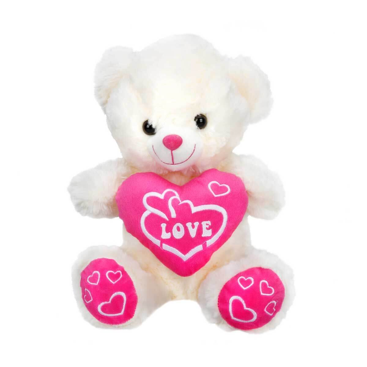 Heart Plush Bear 30 cm.-1