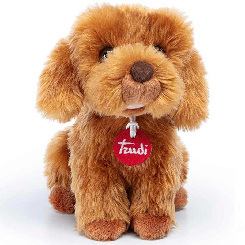 Trudi Plush Toy Poddle Oliver Sitting Dog 20 cm-zoom-