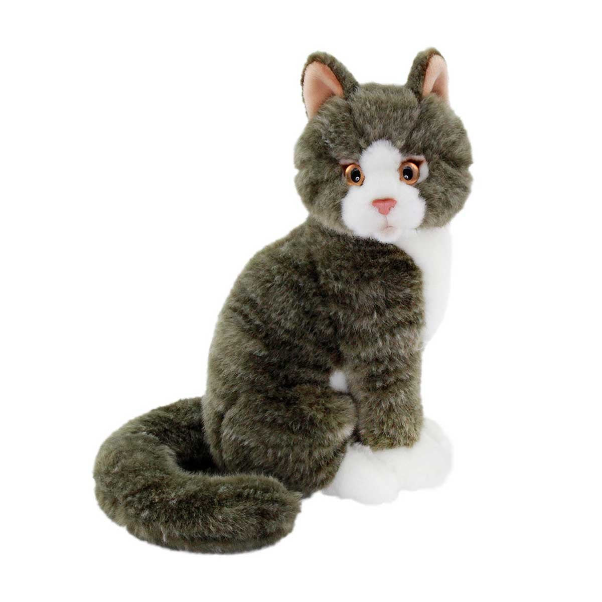 Sitting Plush Cat 22 cm-1