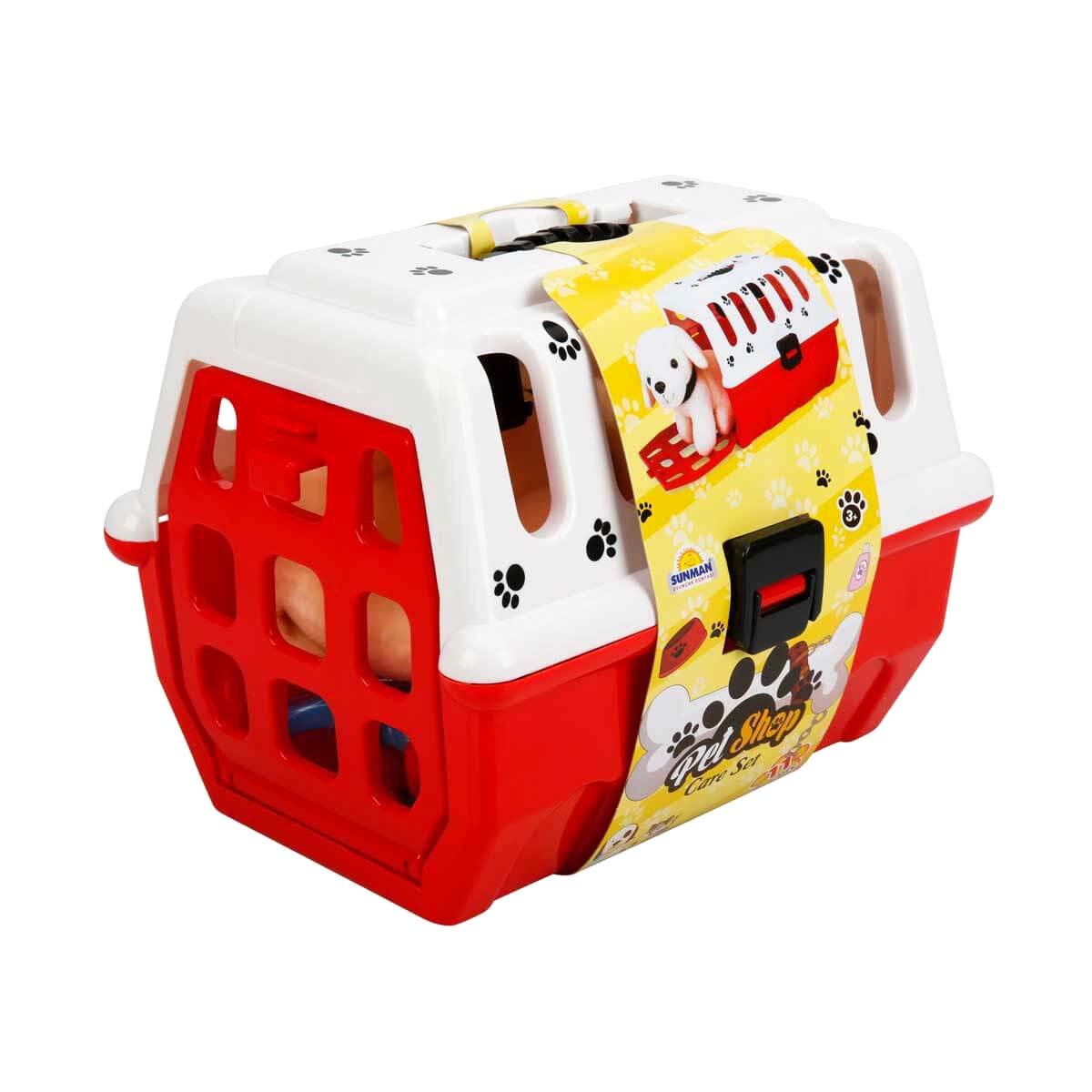 Plush Dog Grooming Set with Bag-zoom-2