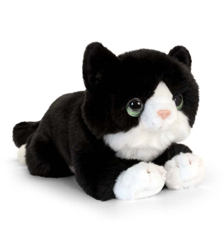 Plush Black Cat 25 cm-zoom-