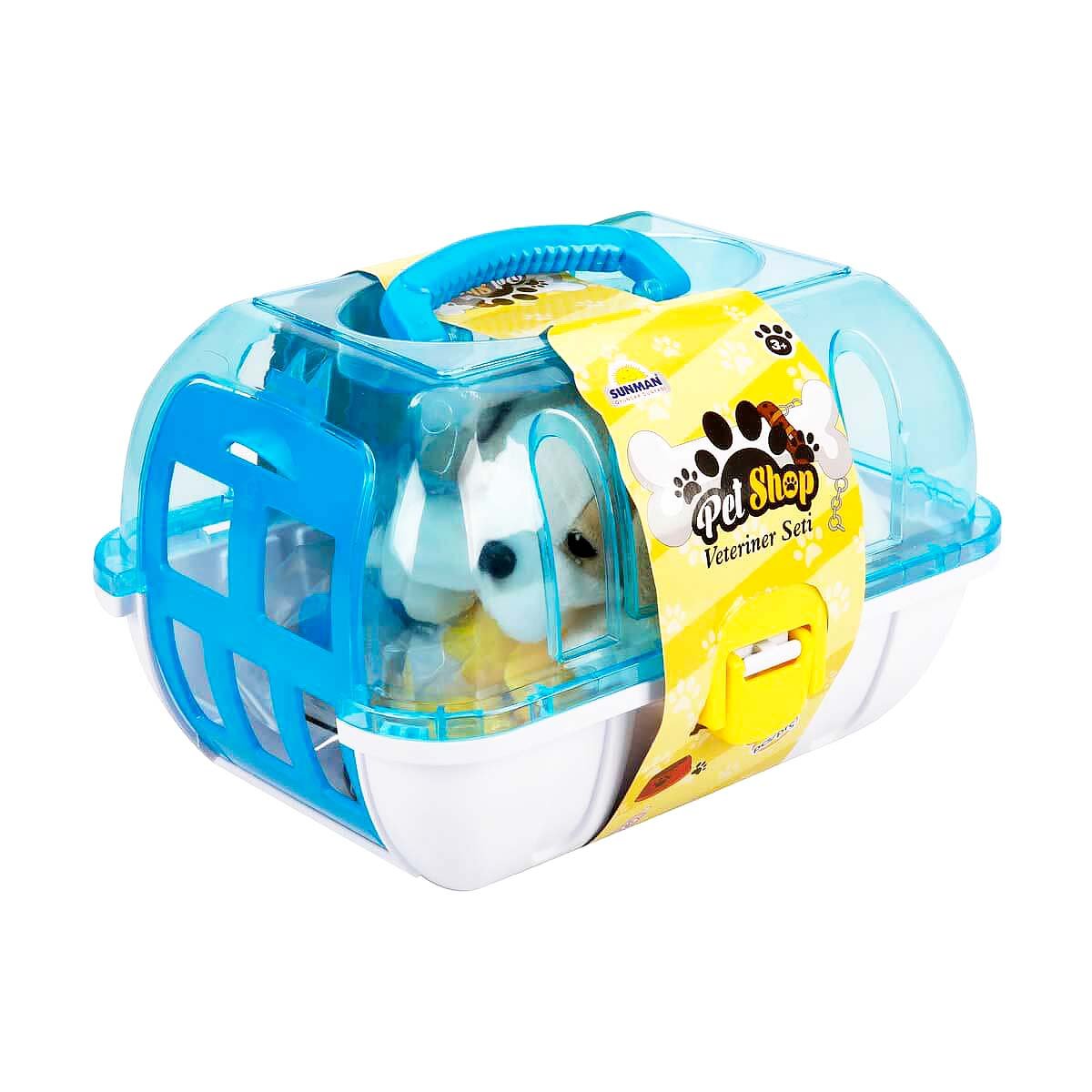 Sunman Plush Dog Vet Set with Bag-2