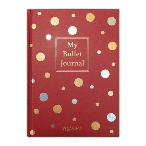 My Bullet Journal Defter (Confetti Kırmızı)-zoom-