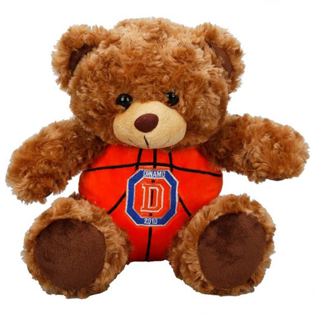 Dynamo Sitting Plush Bear with Basketball Body 30 cm.-1
