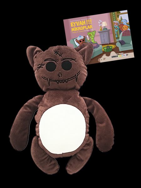 Korku Avcıları Teddy (Peluş Oyuncak)-zoom-