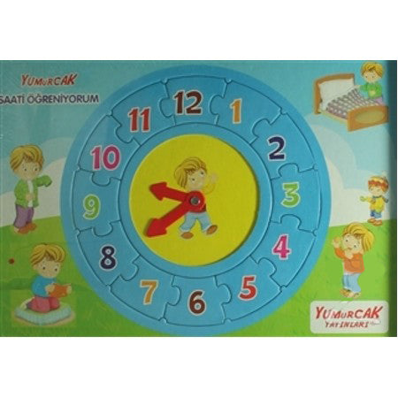 Saati Öğreniyorum (Puzzle)-zoom-