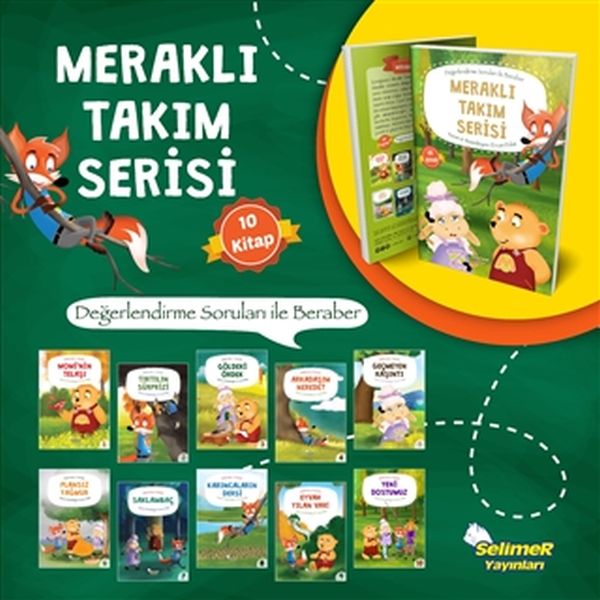 Meraklı Takım Serisi - 10 Kitap Takım-zoom-