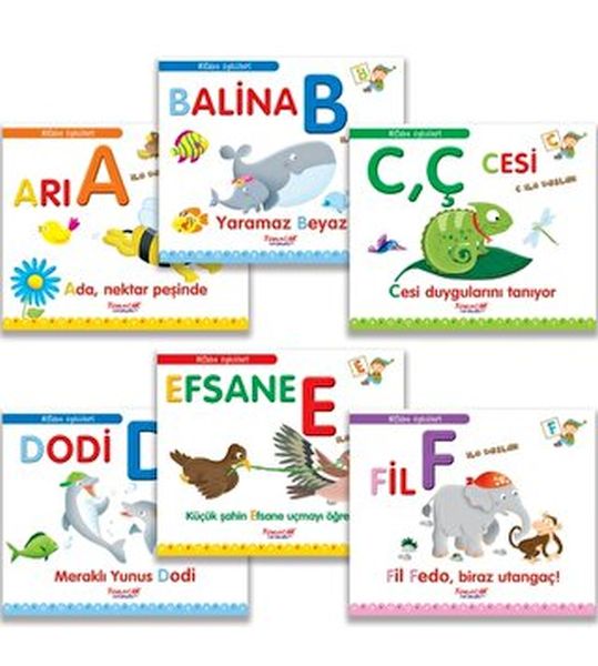 Alfabe Öyküleri (6 Kitap Set)-zoom-