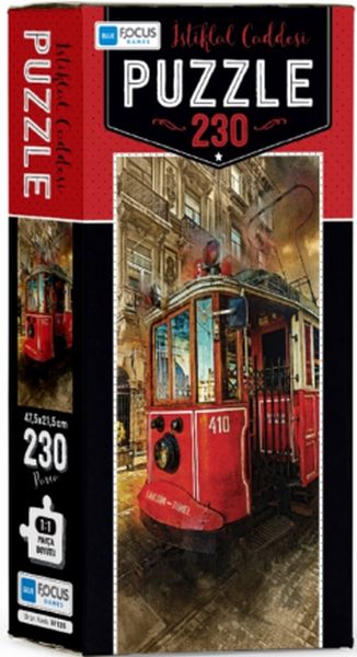 Blue Focus İstiklal Caddesi - Puzzle 230 Parça-zoom-