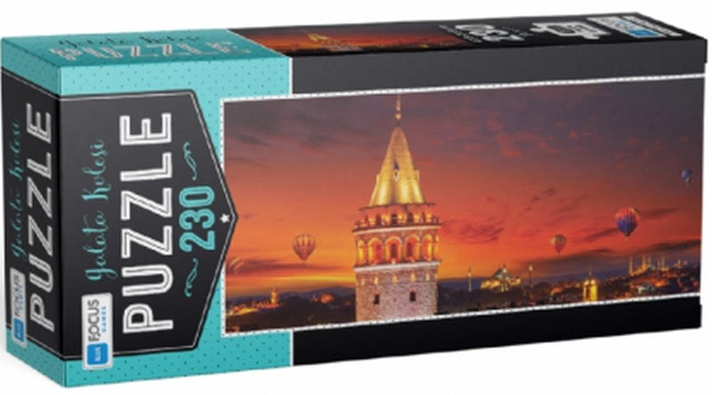 Blue Focus Galata Kulesi - Puzzle 230 Parça-zoom-