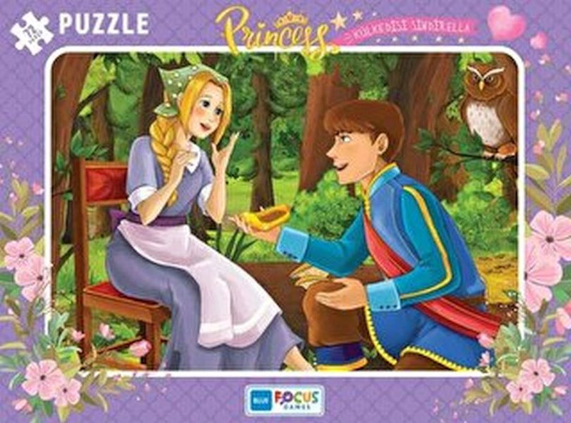 Blue Focus 72 Parça Puzzle Princess Külkedisi Sindirella-zoom-