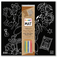 Funny Mat - Vahşi Batı 40x40cm