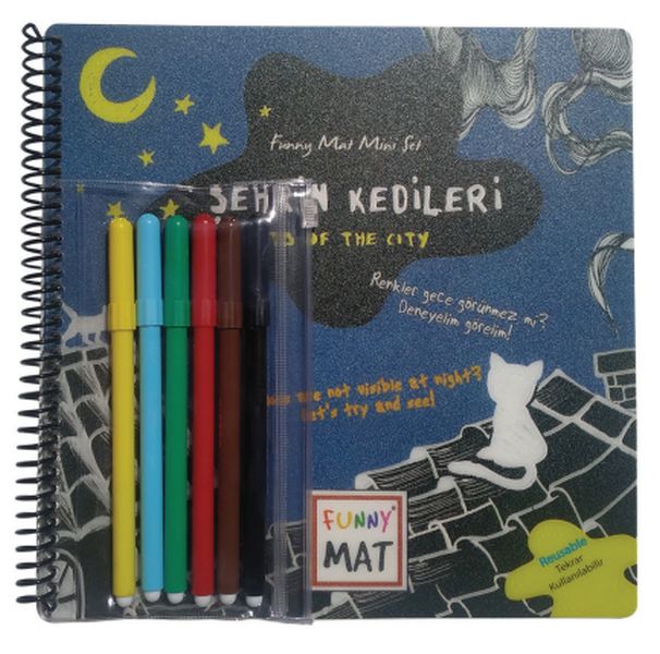 Şehrin Kedileri - Funny Mat Mini Set (Aktivite Seti)-zoom-