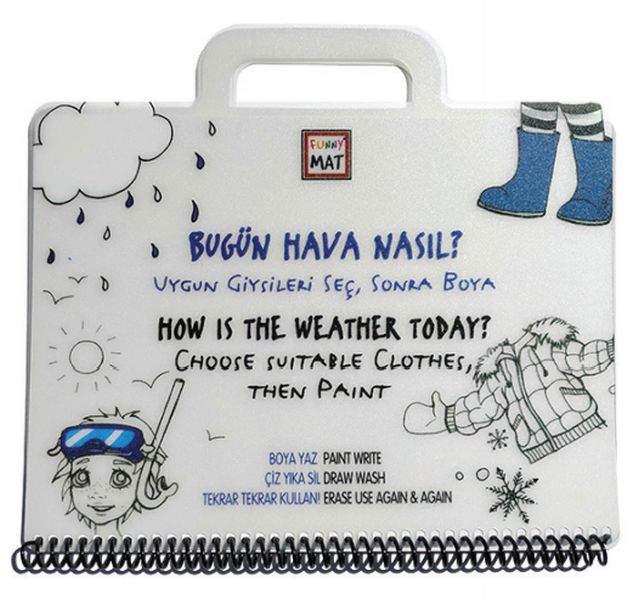 Funny Mat Mini Set - Bugün Hava Nasıl?-zoom-