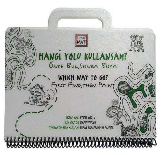 Funny Mat Mini Set - Hangi Yolu Kullansam?-zoom-