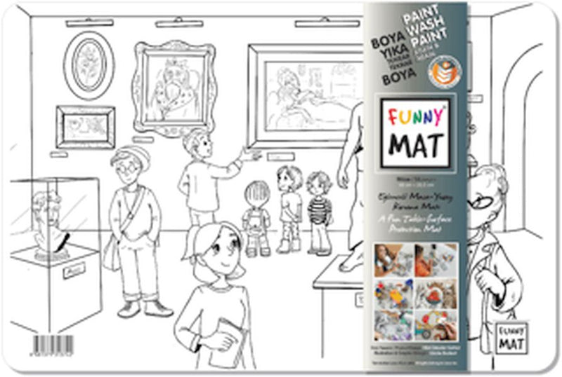 Funny Mat Müze / Museum İkili Set-zoom-