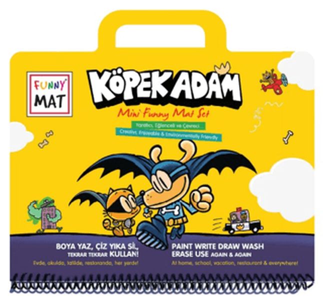 Funny Mat Köpek Adam Mini Set-zoom-