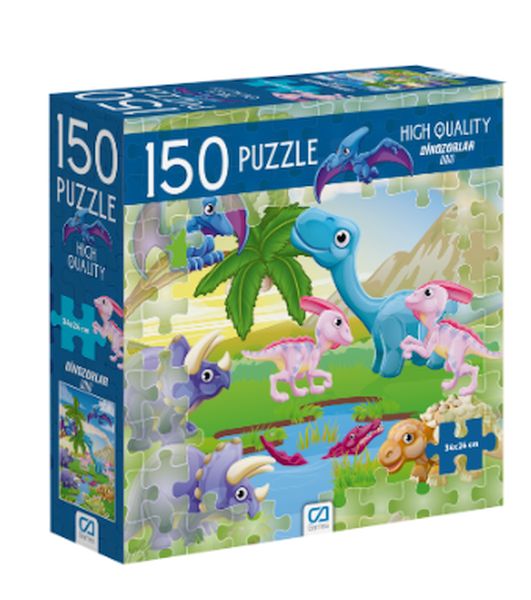 Dinozorlar Puzzle 150-zoom-