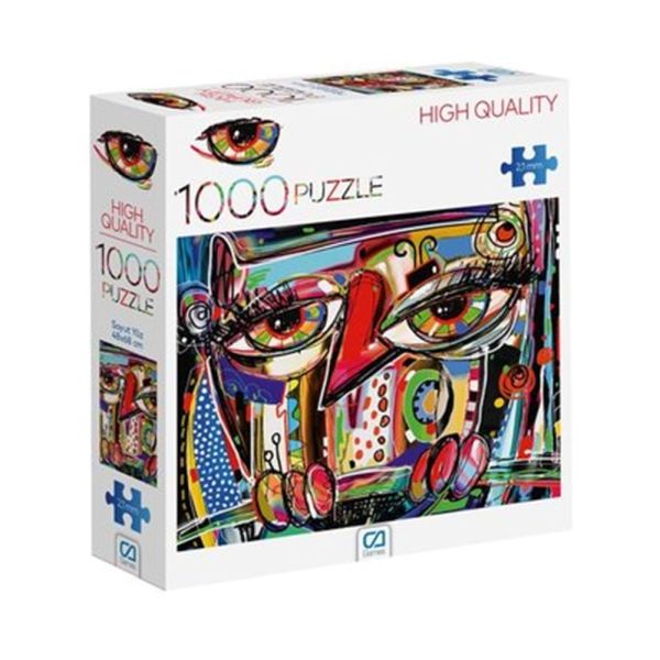 Soyut Yüz Puzzle 1000-zoom-