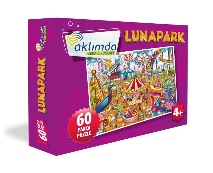 60 Parça Puzzle Lunapark-zoom-