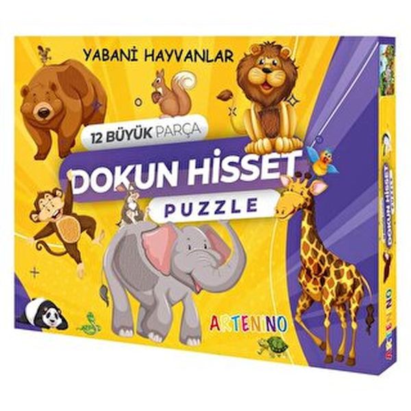 Yabani Hayvanlar - Dokun Ve Hisset Puzzle-zoom-