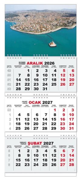 2027 Gemici Duvar Takvimi - Üsküdar-zoom-