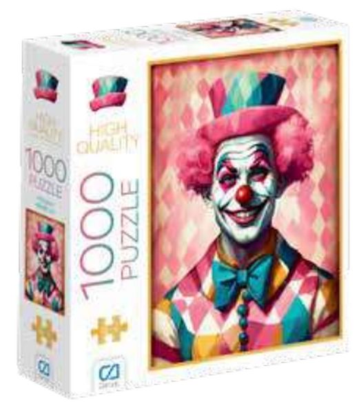 Palyaço Puzzle 1000-zoom-