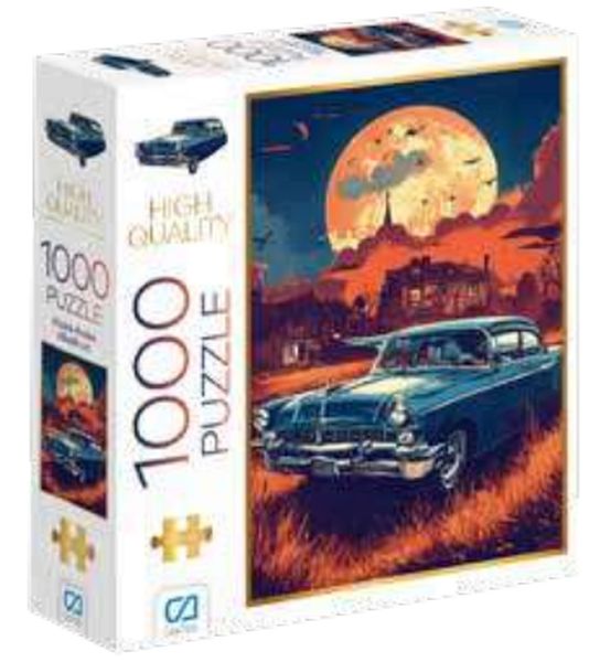 Klasik Araba Puzzle 1000-zoom-